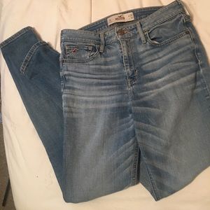 Vintage Fit High Waisted Jeans